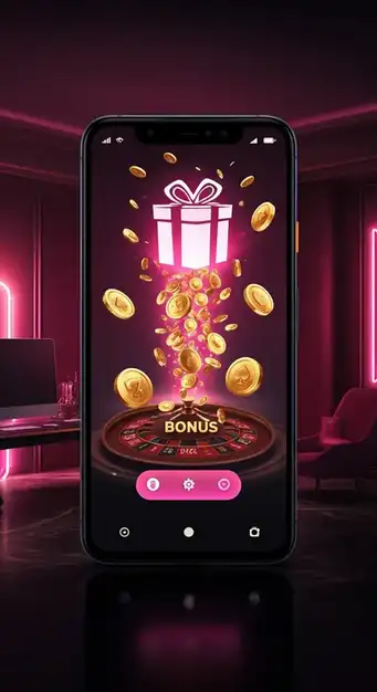 Wild Fortune Casino welcome bonus banner with free spins and bonus cash offers, highlighting exclusive promotions and new player rewards.